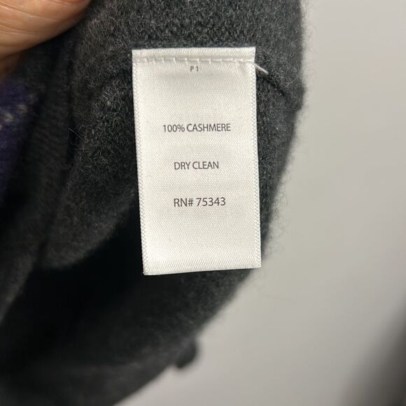 Men’s, Cashmere Sweater, Ethan Pierce, XL, Multi - Picture 4 of 7